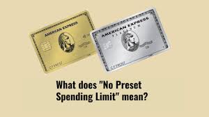 what does no preset spending limit mean