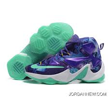 Nike Lebron James 13 Basketball Shoes Custom Purple New Release