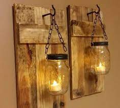 Diy Mason Jar Sconce Making Tutorial