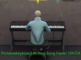 Annoyed that it takes all day to write a song when it only takes two hours to write an entire book; Writing Song Faster Mods By Dannywangjo At Mod The Sims Sims 4 Updates