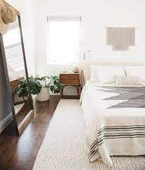 bedroom with a scandinavian design