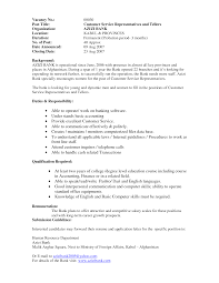 Sample Resume For Banking Manager Position Examples Investment    