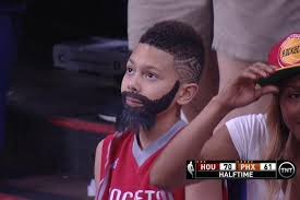 Also i'm not wearing underwear so quit imagining what they look like. Houston Rockets Fan Dresses Up As Little James Harden Complete With Beard Bleacher Report Latest News Videos And Highlights