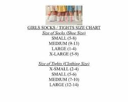 Matilda Jane Socks Tights Size Chart Girls Socks Matilda