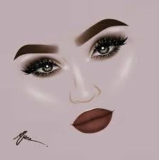 art drawings makeup artist eyes