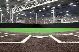 The newly padded turf provides comfort for athletes while training. Baseball Lessons Baseball Leagues Spooky Nook Baseball