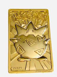 This is a pokemon tcg opening of the sealed pokémon cards released with burger king happ. Togepi 23k Gold Plated Pokemon Card 1999 Mercari Pokemon Cards Gold Pokemon Pokemon