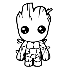 Feel free to print and color from the best 36+ groot coloring pages at getcolorings.com. Baby Groot Decal Etsy Avengers Coloring Avengers Coloring Pages Marvel Coloring