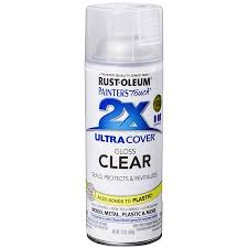 spray paint clear gloss 12 oz 249117