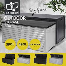 Gardeon Outdoor Storage Box 390 490l