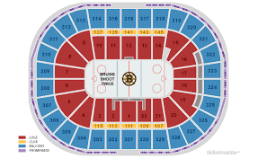 Accurate Bruins Seat Map Astounding Ideas Td Garden Hockey