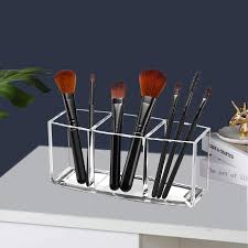 acrylic makeup brush organizer holder