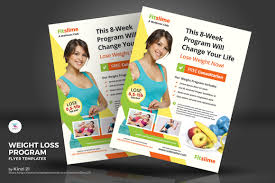 Weight Loss Program Flyer Corporate Identity Template