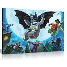 Panther Print Lego Batman Robin Joker