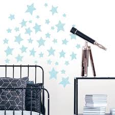 Wallpops Wpk3021 Star Struck Glow In The Dark Wall Art Kit Blue