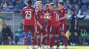 30. Spieltag: Sieg vor dem Liga-Gipfel: Bayern gewinnen in Bielefeld