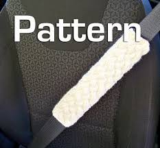 Knit Car Seat Belt Cover Pattern Easy