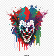 evil scary clown clown man clown makeup