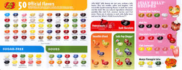 Image Result For Jelly Belly Flavor Chart Jelly Belly