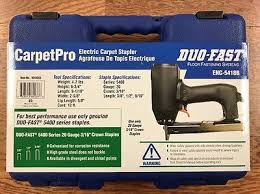 duo fast carpetpro enc 5418b electric