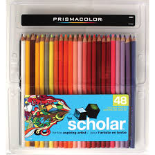 Prismacolor Scholar Colored Pencils 48 Color Set