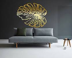 Monstera Wall Decal Palm Leaf Decal