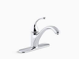 single handle kitchen sink faucet kohler
