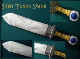 Spirit Tracks: Recruit's Sword (Recolor) - PaperZelda