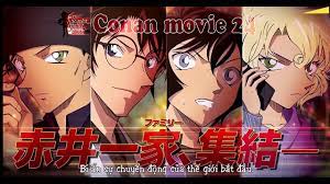 Detective Conan movie 24: The Scarlet Bullet sẽ phát hành 498 rạp chiếu