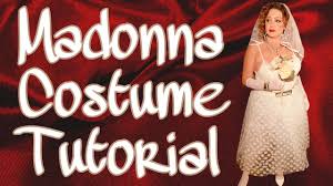 madonna diy costume and makeup tutorial