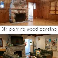 How To Paint Wood Paneling Crazy Diy Mom