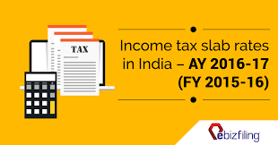 income tax slab rates in india ay