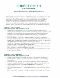Feel free to use this clinical nurse supervisor resume example to update your own resume. Rn Supervisor Resume Samples Qwikresume