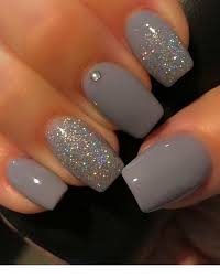 2020 popular 1 trends in beauty & health, home & garden, jewelry & accessories, home improvement with nail nails gray and 1. Nail Art Classy Nails Silver Glitter Nails Glitter Nail Art
