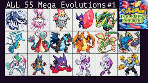 All Mega Evolutions - Pokemon Inclement Emerald - YouTube