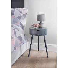 B M Grey Side Table Hot 60 Off