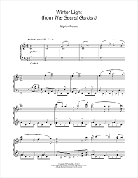 Every once in a while a writer comes along who navigates the complex and layered landscape of the human heart. Zbigniew Preisner Winter Light From The Secret Garden Sheet Music Download Pdf Score 111862
