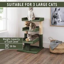 homestock green cat tree for large cats