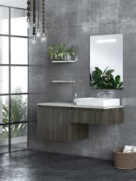 contemporary wall mount floating vanity
