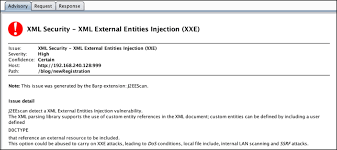 exploitation xml external eny e