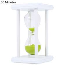 Wood Sand Timer For Kitchen Office