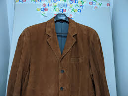 jacob siegel jacket mens 44 brown