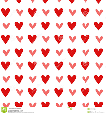 Seamless Vintage Heart Pattern Background Stock Vector