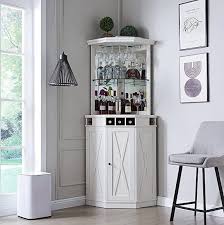 the best corner coffee bar cabinets for