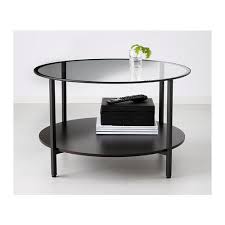 Ikea Coffee Table Vittsjo Black Glass
