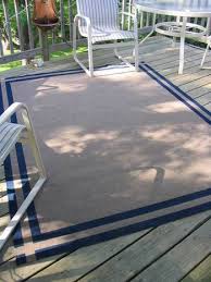 how to paint an indoor outdoor rug