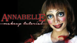 annabelle doll makeup tutorial