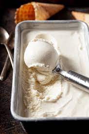 easy vanilla ice cream no eggs chew