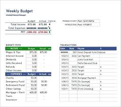 15 Bi Weekly Budget Worksheet Proposal Review