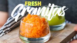 • finding the right desserts for summertime is tough! Fruity Ice Granita Recipes Frozen Italian Dessert Spon Youtube